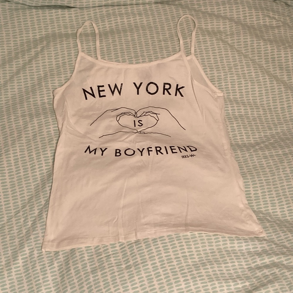 Women’s White Tank-top